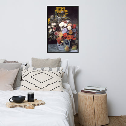 Mixed Flowers in an Earthenware Pot by Pierre-Auguste Renoir