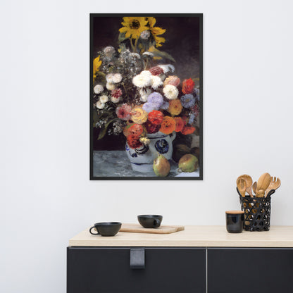 Mixed Flowers in an Earthenware Pot by Pierre-Auguste Renoir