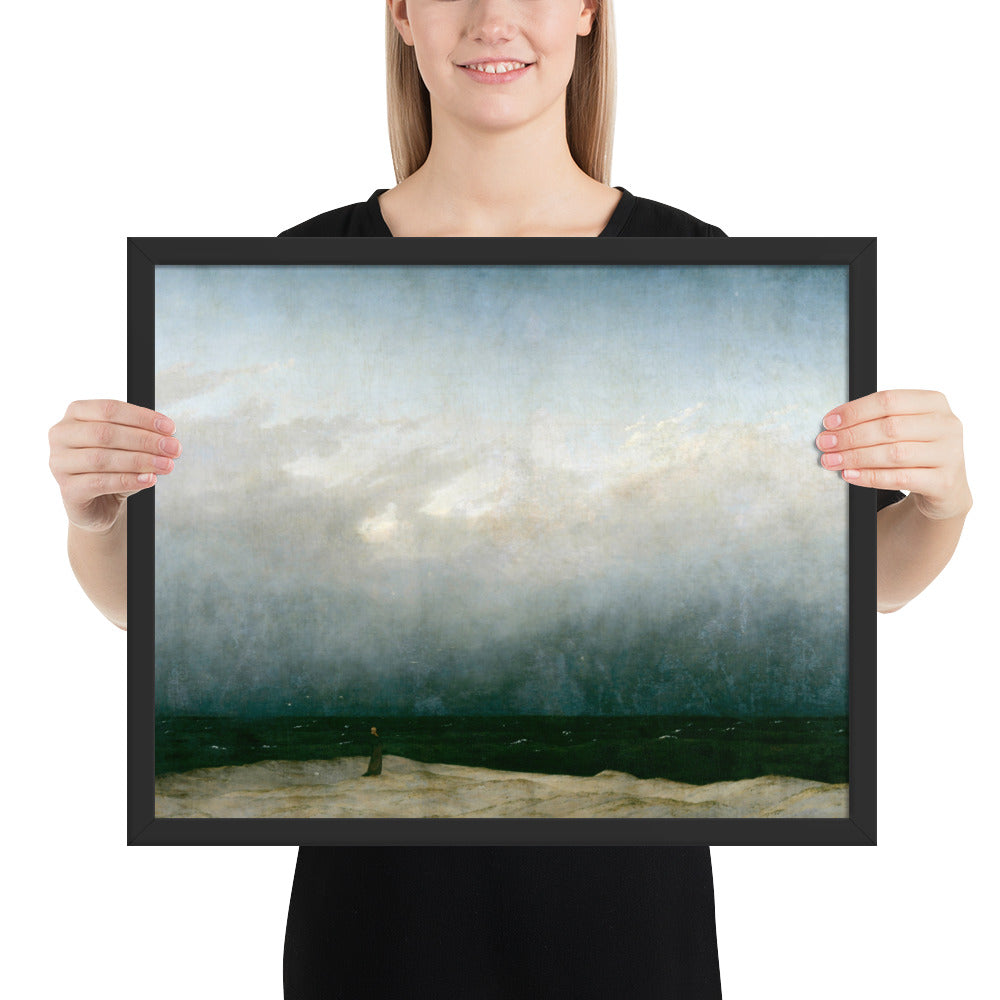 Monk by the Sea by Caspar David Friedrich