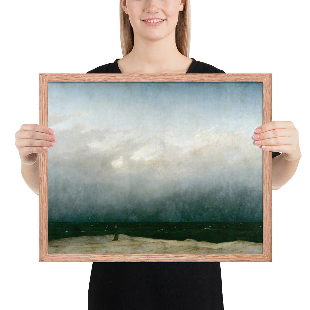 Monk by the Sea by Caspar David Friedrich