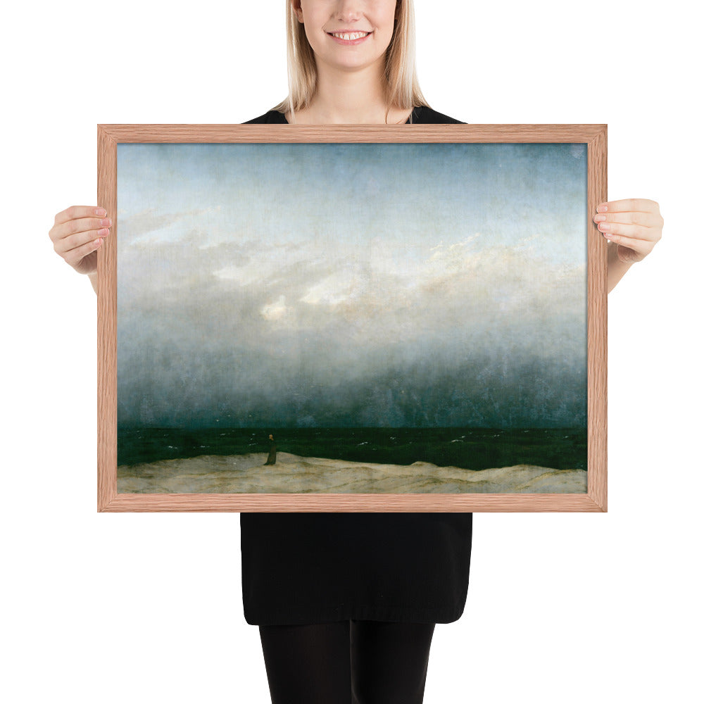 Monk by the Sea by Caspar David Friedrich