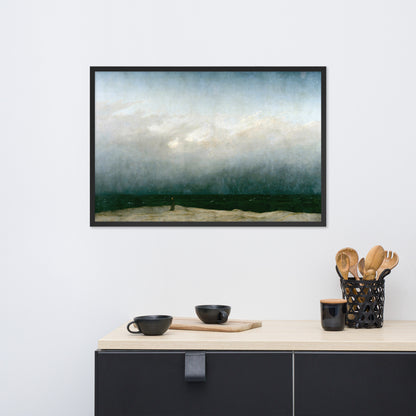 Monk by the Sea by Caspar David Friedrich