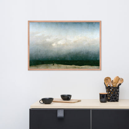 Monk by the Sea by Caspar David Friedrich