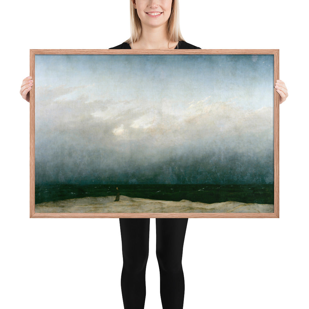 Monk by the Sea by Caspar David Friedrich