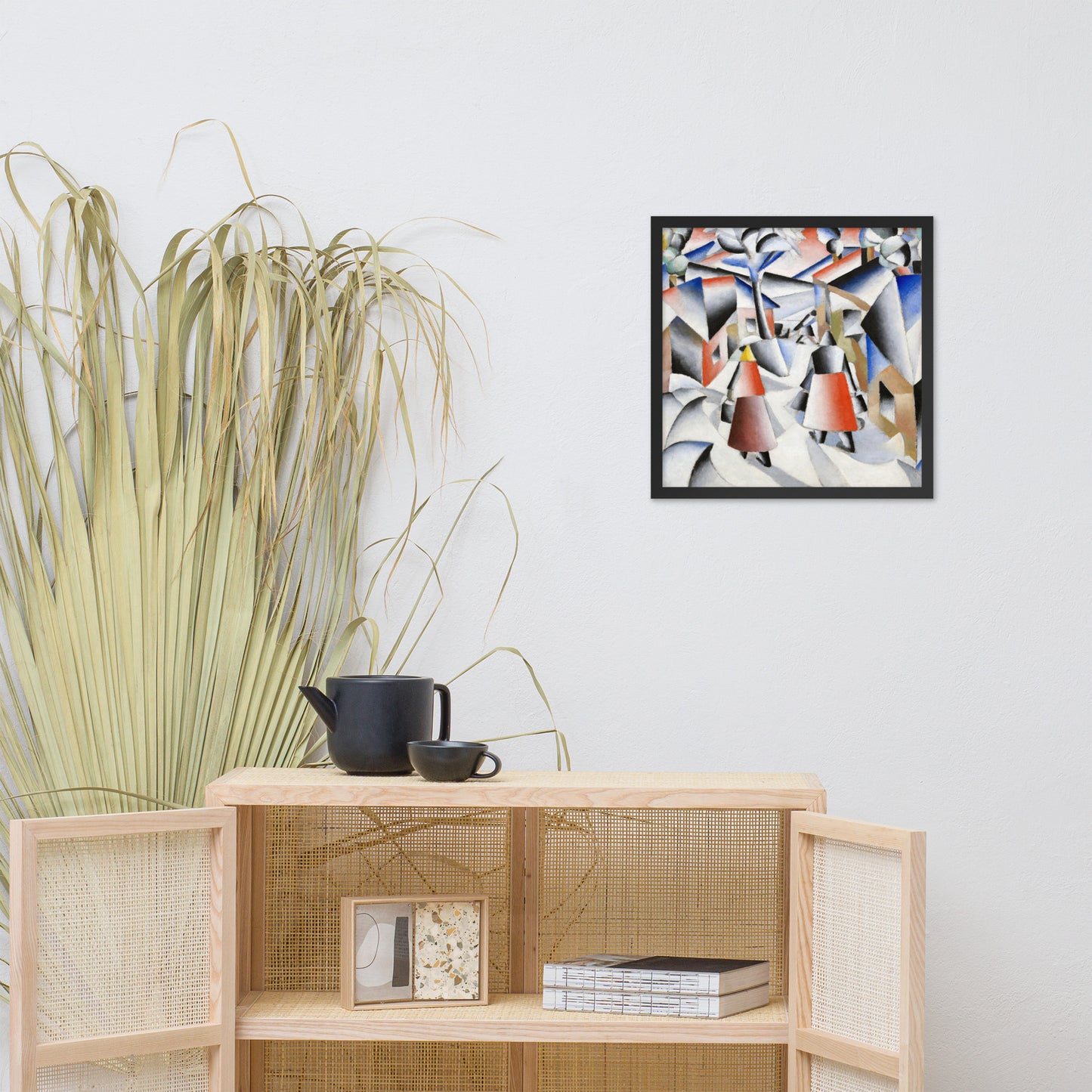 Morning in the Village after Snowstorm by Kazimir Malevich