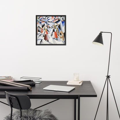 Morning in the Village after Snowstorm by Kazimir Malevich