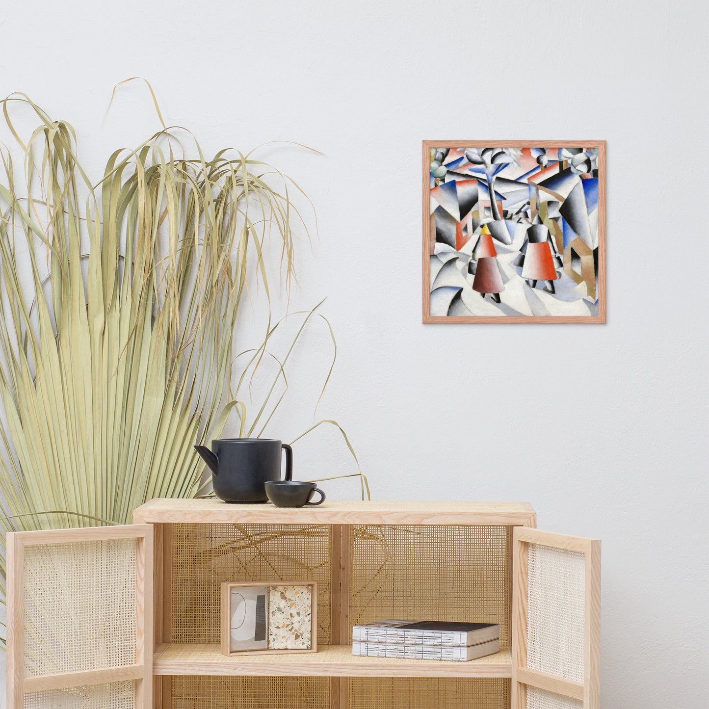 Morning in the Village after Snowstorm by Kazimir Malevich