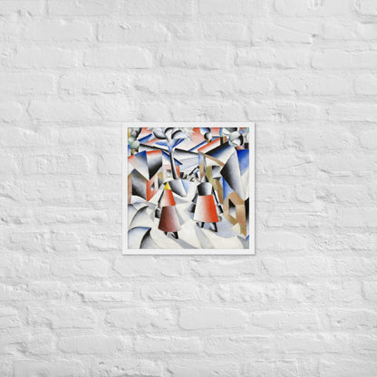 Morning in the Village after Snowstorm by Kazimir Malevich