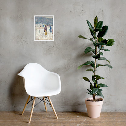 New York Street by Frederick Childe Hassam