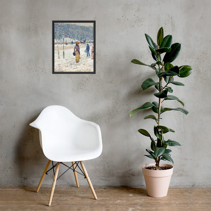 New York Street by Frederick Childe Hassam