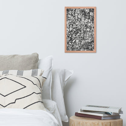 Paul Klee - Small World (1914) | Abstract Wall Art