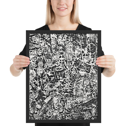 Paul Klee - Small World (1914) | Abstract Wall Art