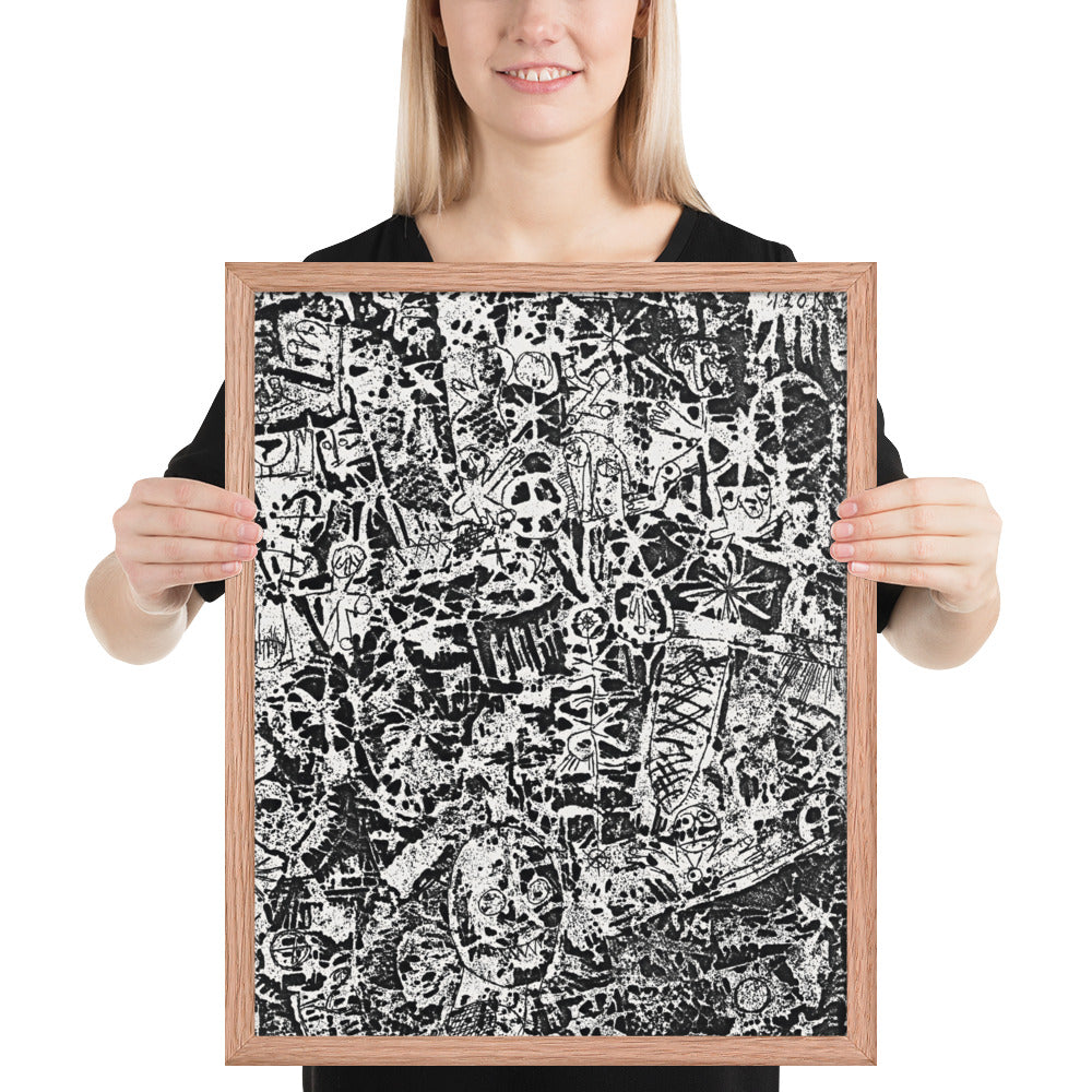 Paul Klee - Small World (1914) | Abstract Wall Art