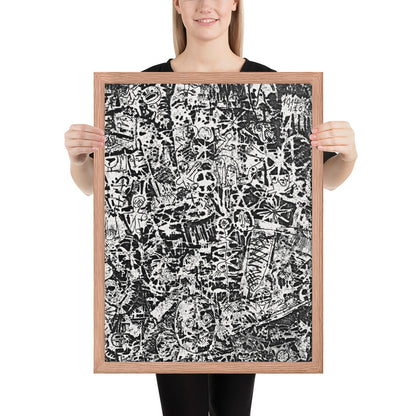 Paul Klee - Small World (1914) | Abstract Wall Art