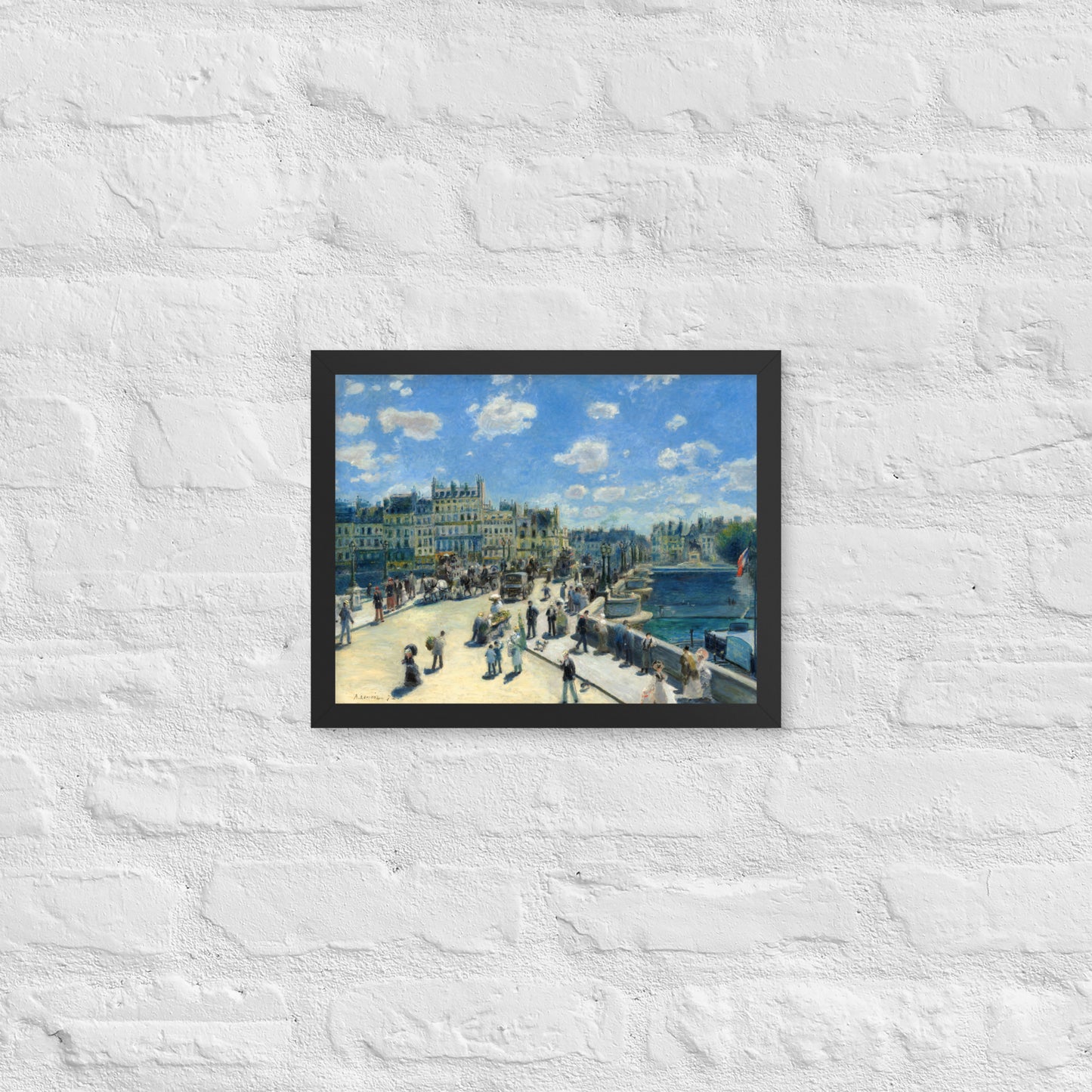 Pont Neuf by Pierre-Auguste Renoir