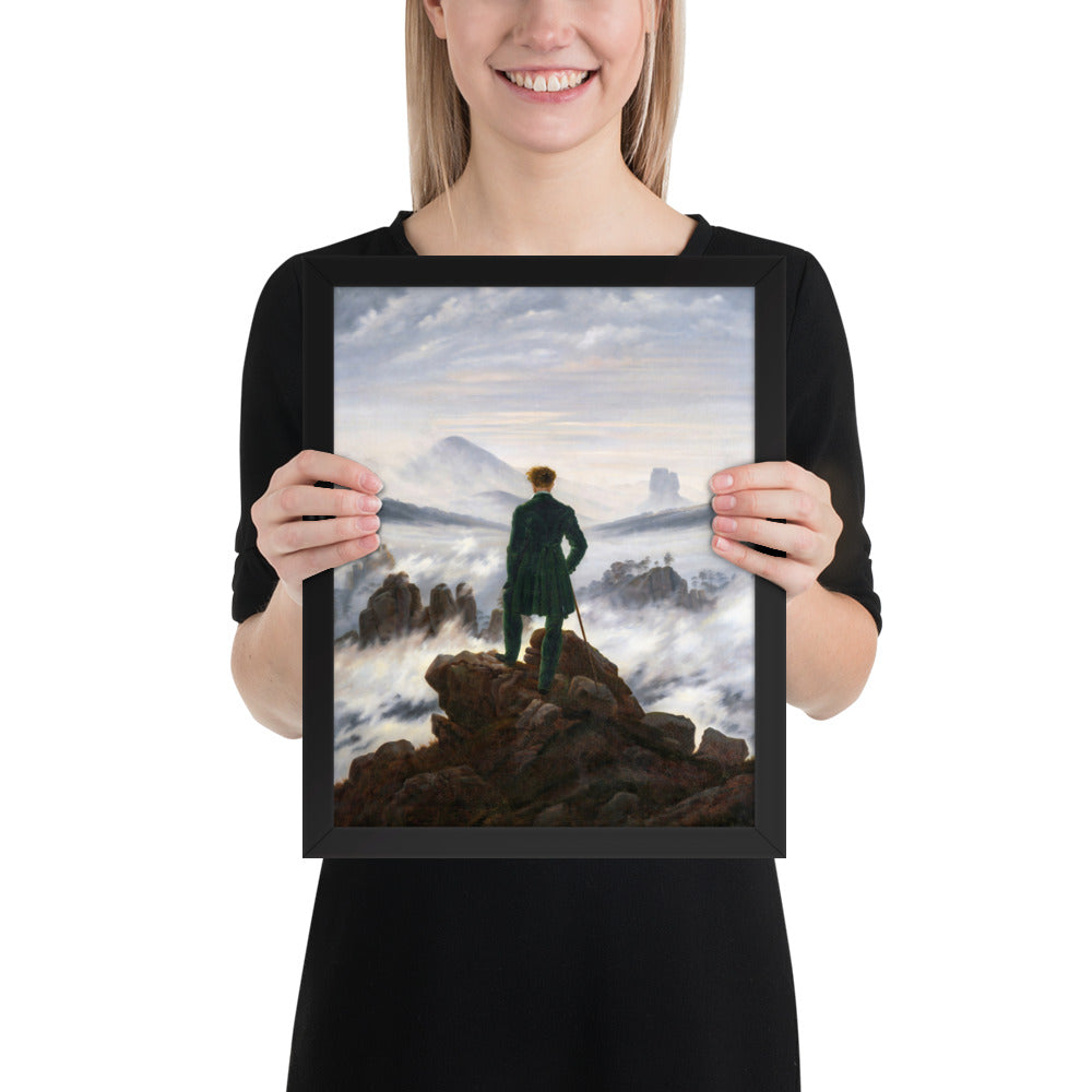 The Wanderer Above The Sea of Fog by Caspar David Friedrich