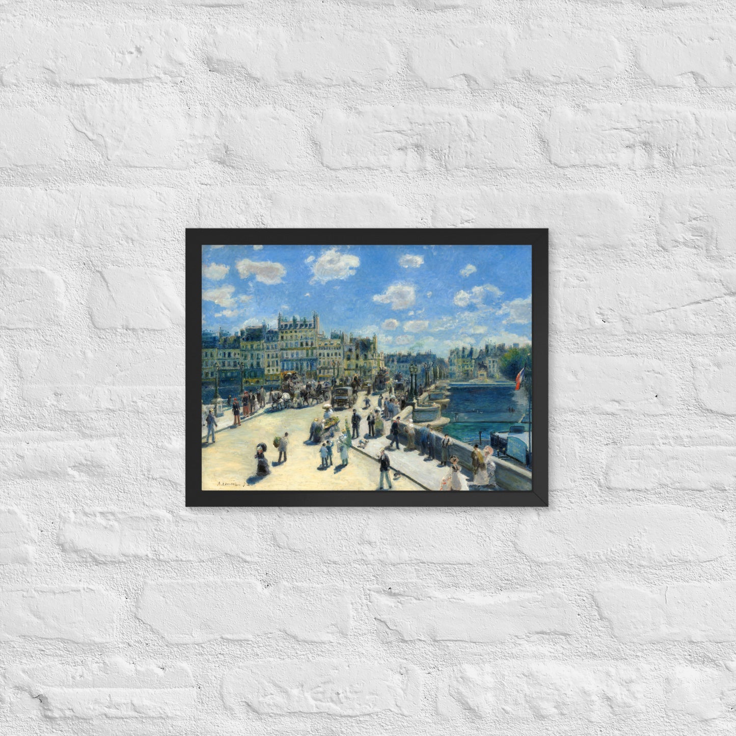 Pont Neuf by Pierre-Auguste Renoir