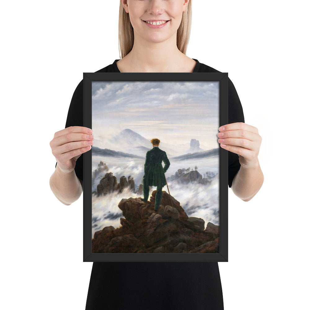 The Wanderer Above The Sea of Fog by Caspar David Friedrich