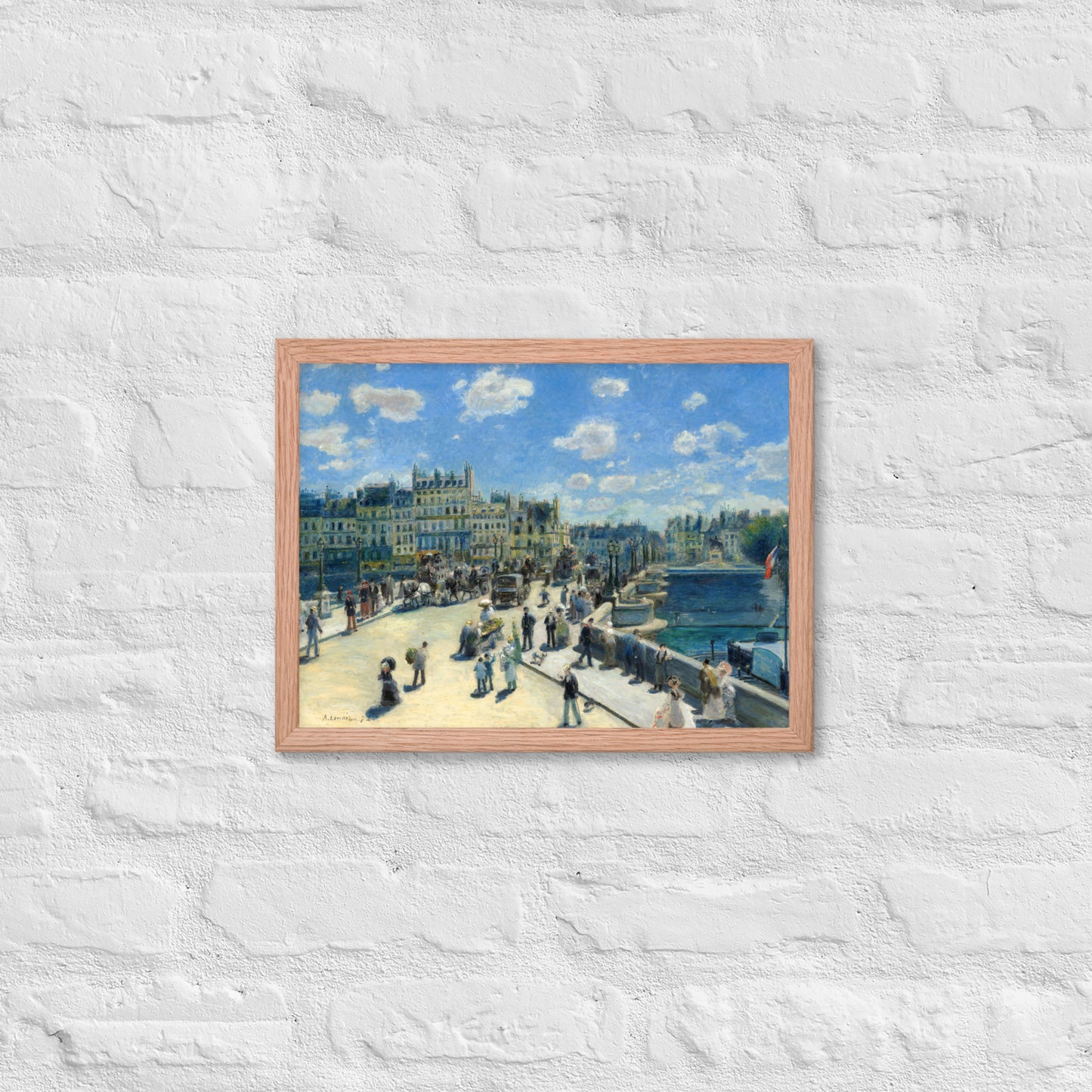 Pont Neuf by Pierre-Auguste Renoir