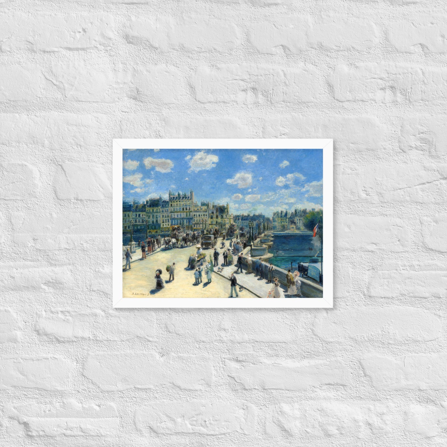 Pont Neuf by Pierre-Auguste Renoir
