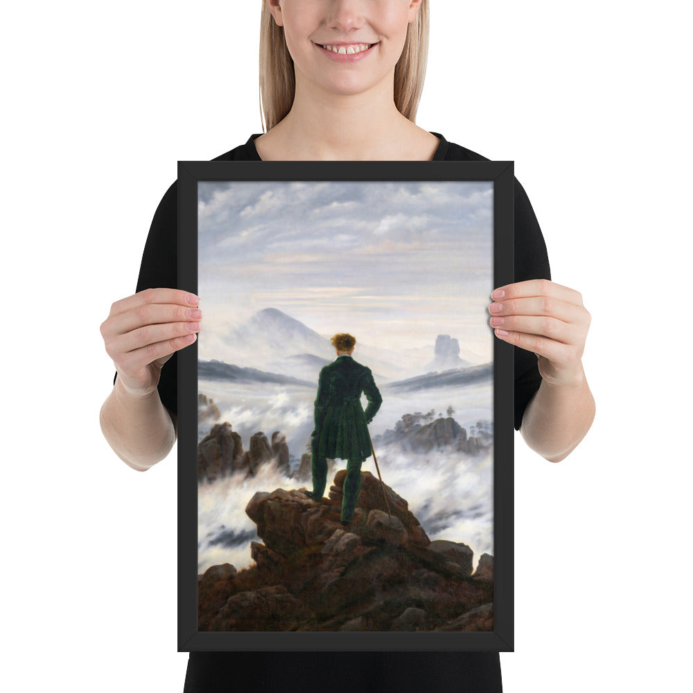 The Wanderer Above The Sea of Fog by Caspar David Friedrich