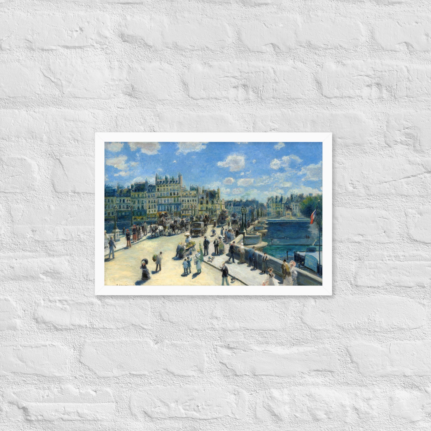 Pont Neuf by Pierre-Auguste Renoir