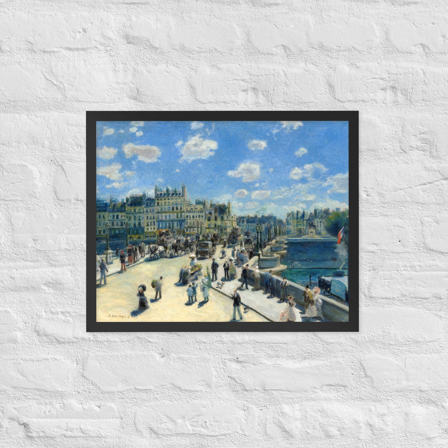 Pont Neuf by Pierre-Auguste Renoir