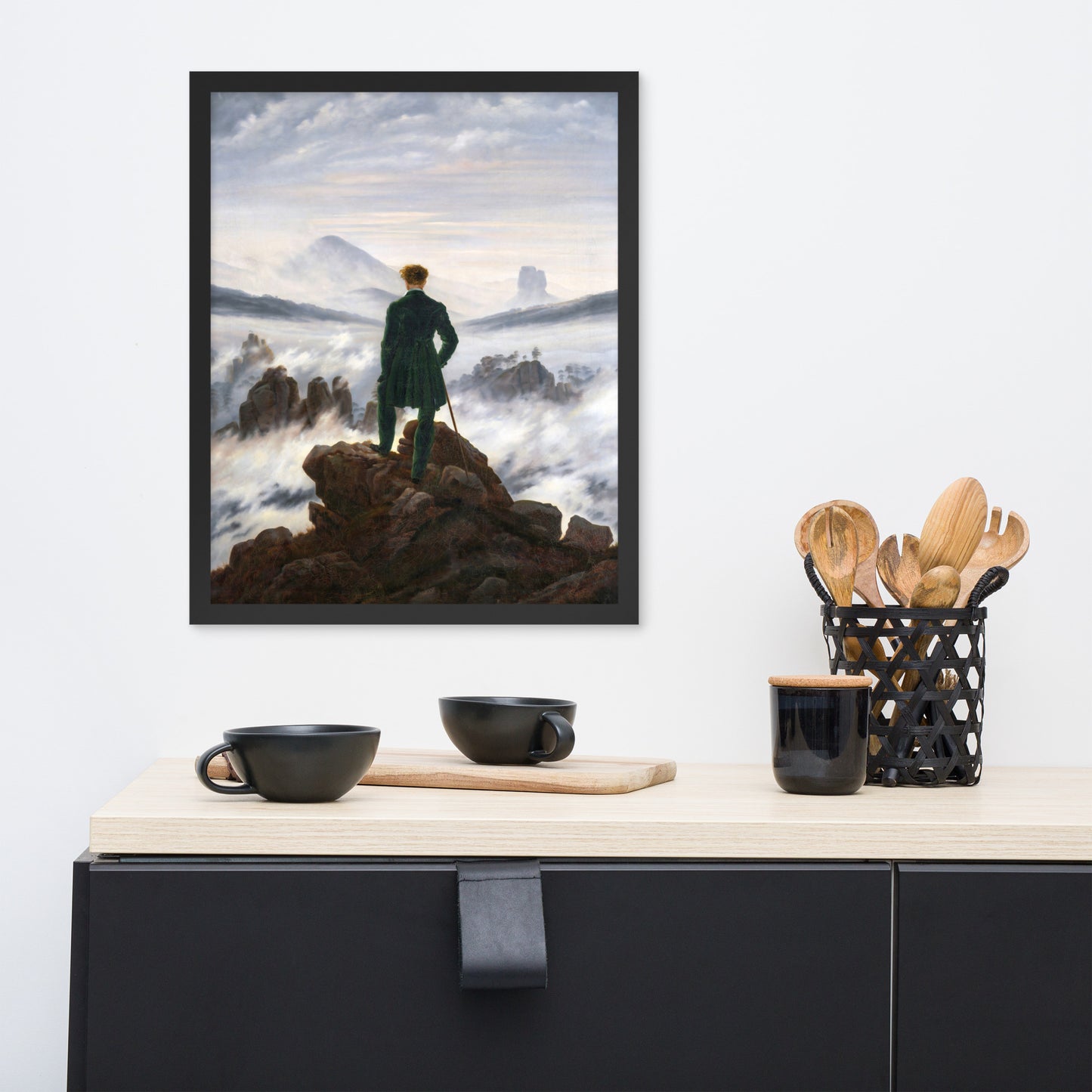 The Wanderer Above The Sea of Fog by Caspar David Friedrich
