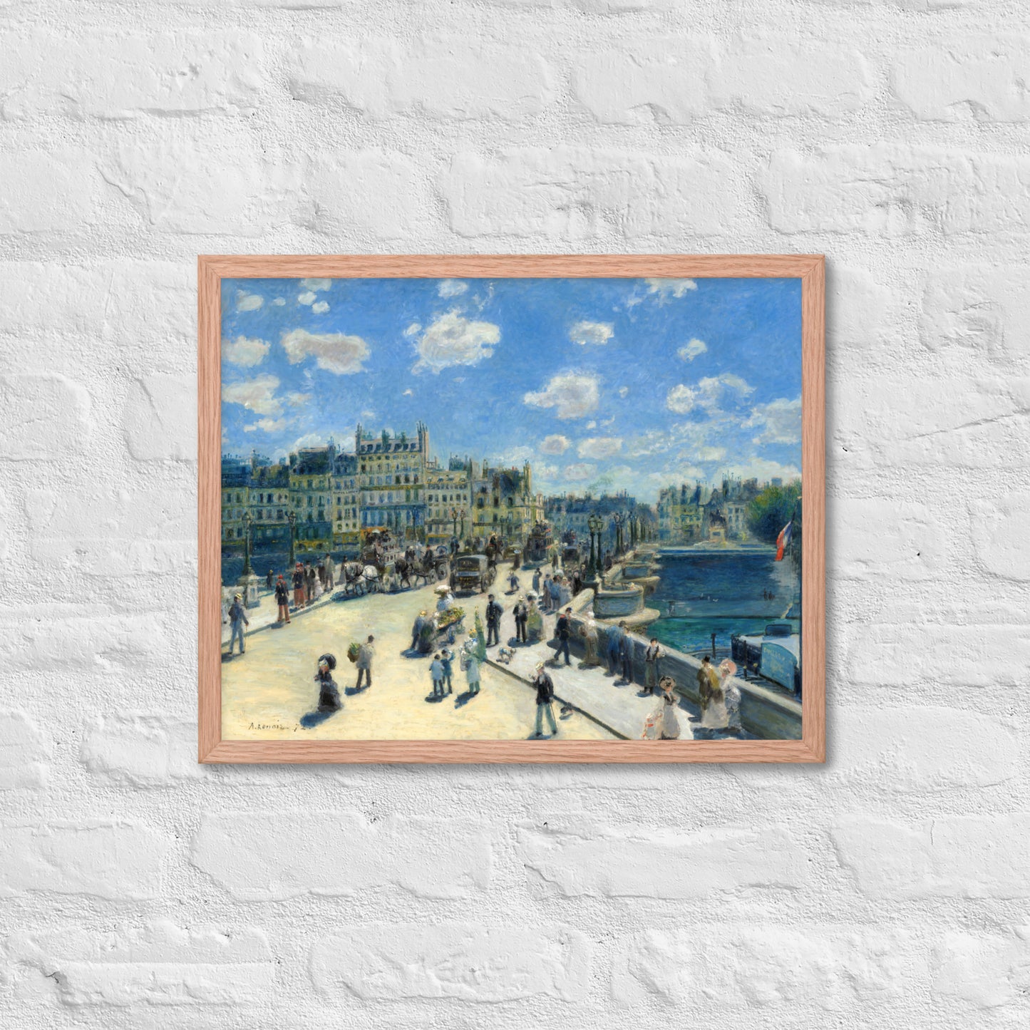 Pont Neuf by Pierre-Auguste Renoir