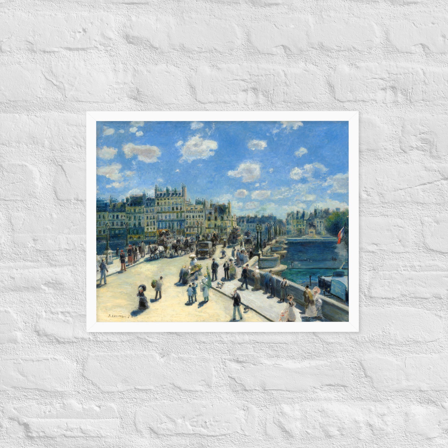 Pont Neuf by Pierre-Auguste Renoir