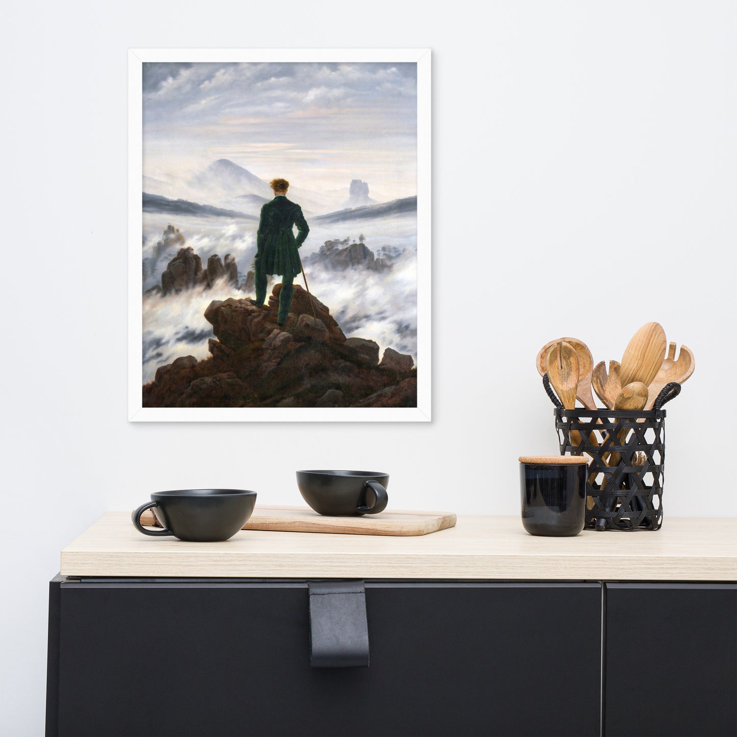 The Wanderer Above The Sea of Fog by Caspar David Friedrich