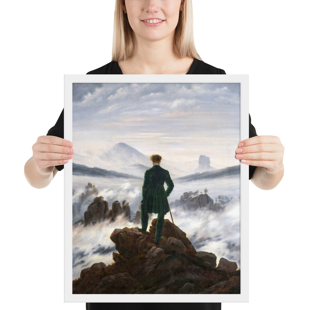 The Wanderer Above The Sea of Fog by Caspar David Friedrich