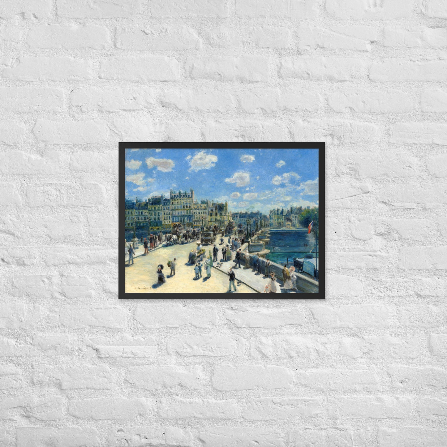 Pont Neuf by Pierre-Auguste Renoir