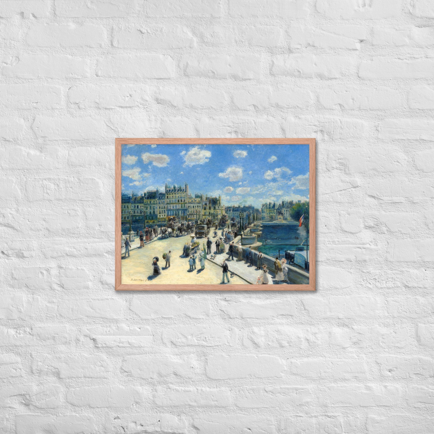 Pont Neuf by Pierre-Auguste Renoir