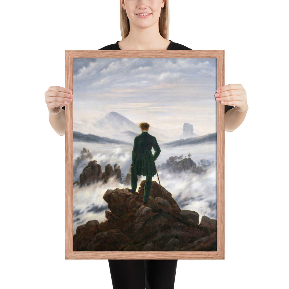 The Wanderer Above The Sea of Fog by Caspar David Friedrich