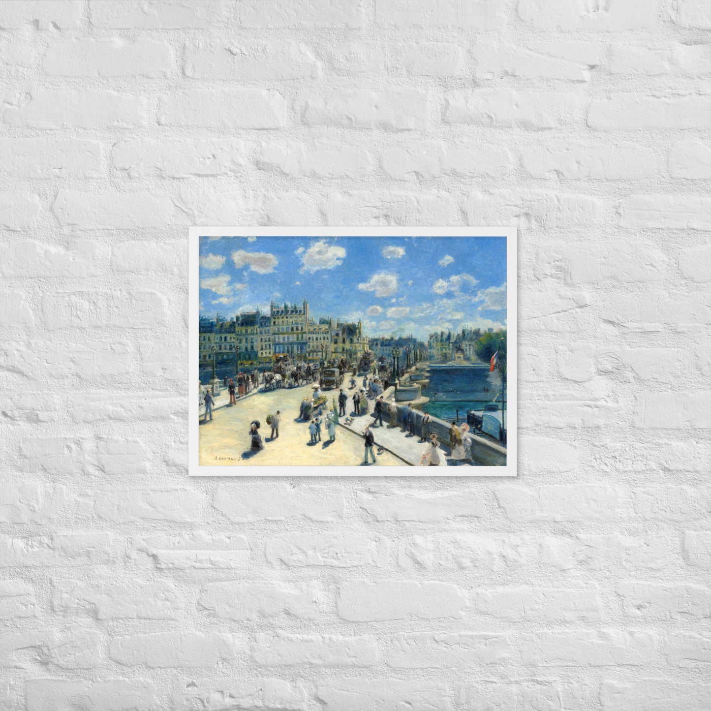 Pont Neuf by Pierre-Auguste Renoir