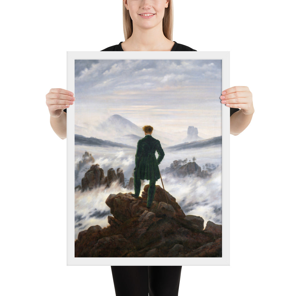 The Wanderer Above The Sea of Fog by Caspar David Friedrich