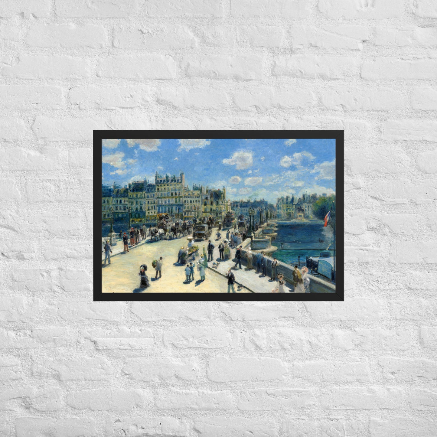 Pont Neuf by Pierre-Auguste Renoir
