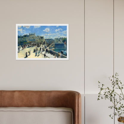 Pont Neuf by Pierre-Auguste Renoir