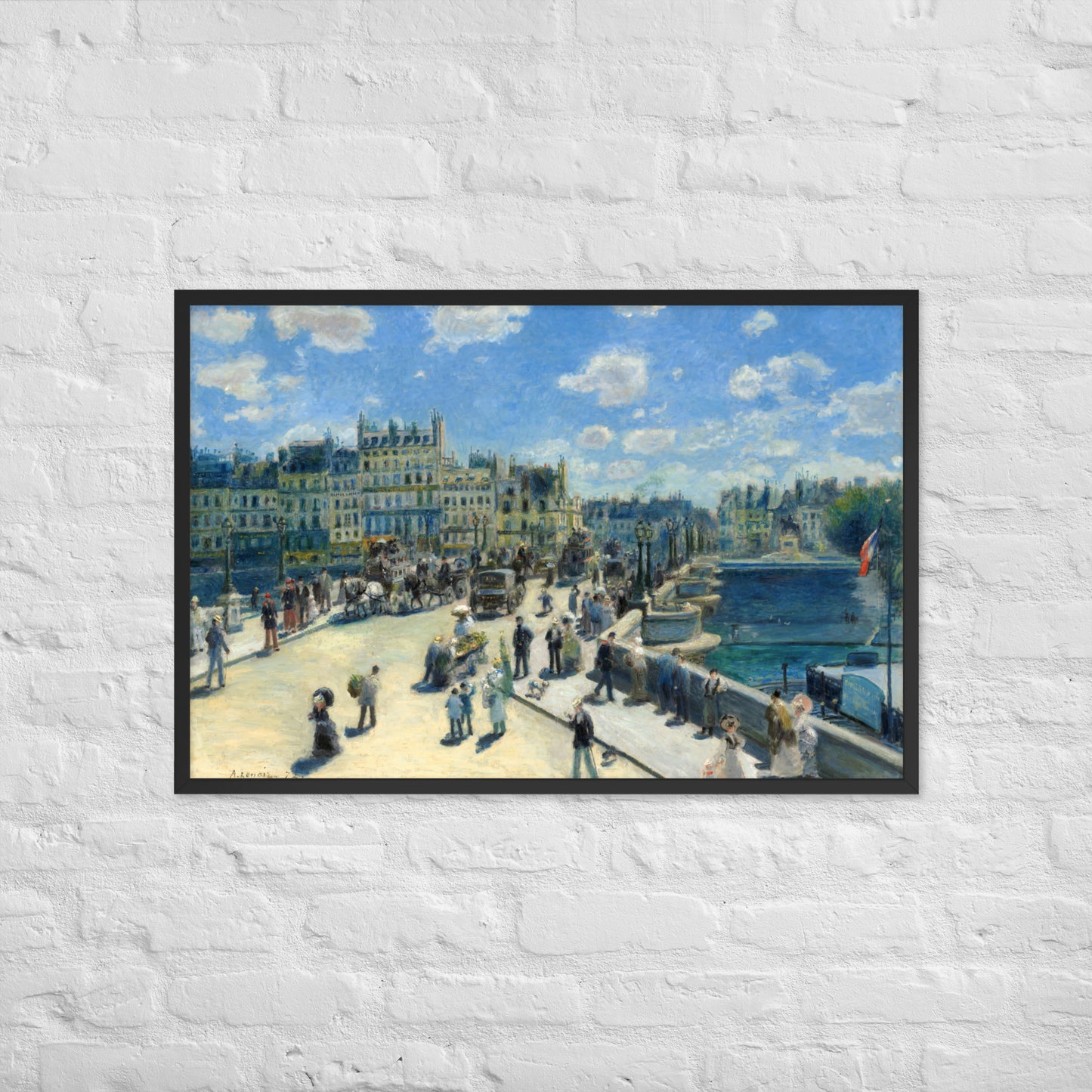 Pont Neuf by Pierre-Auguste Renoir