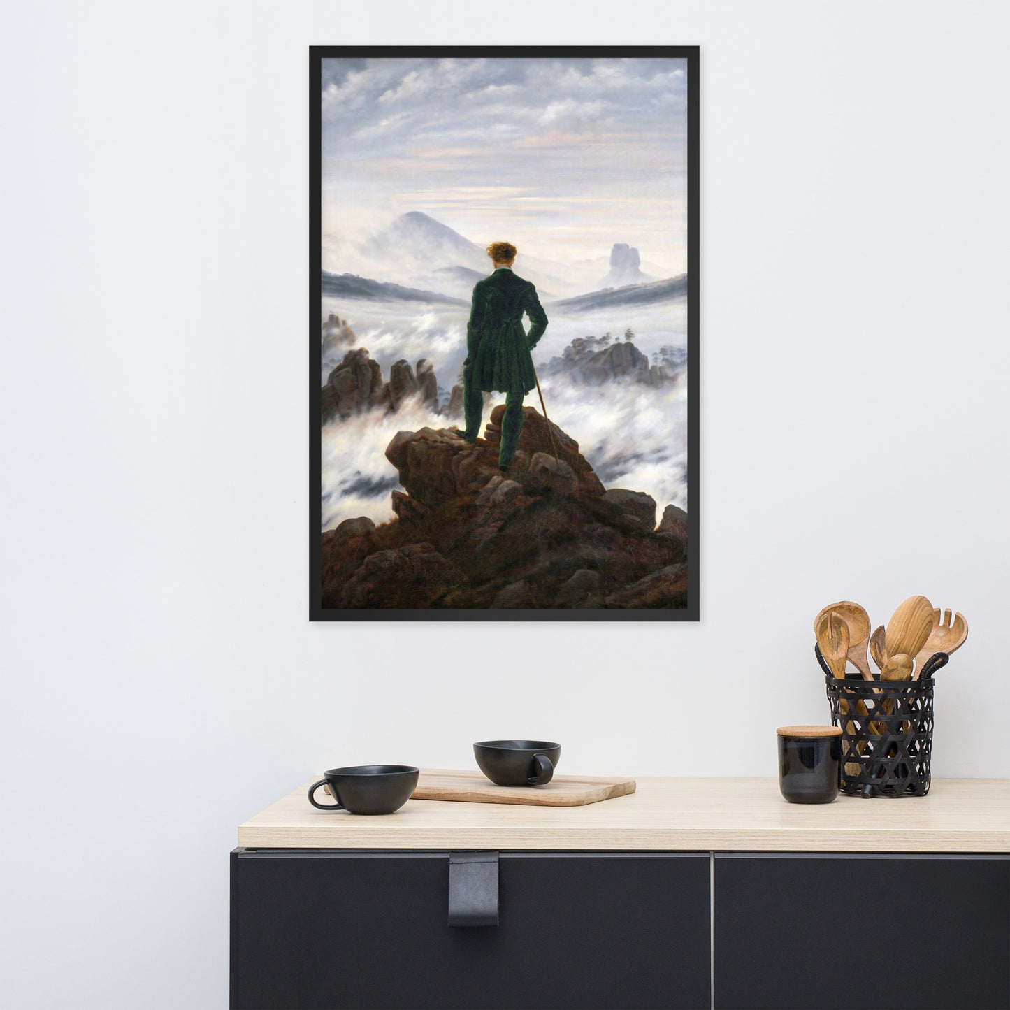 The Wanderer Above The Sea of Fog by Caspar David Friedrich