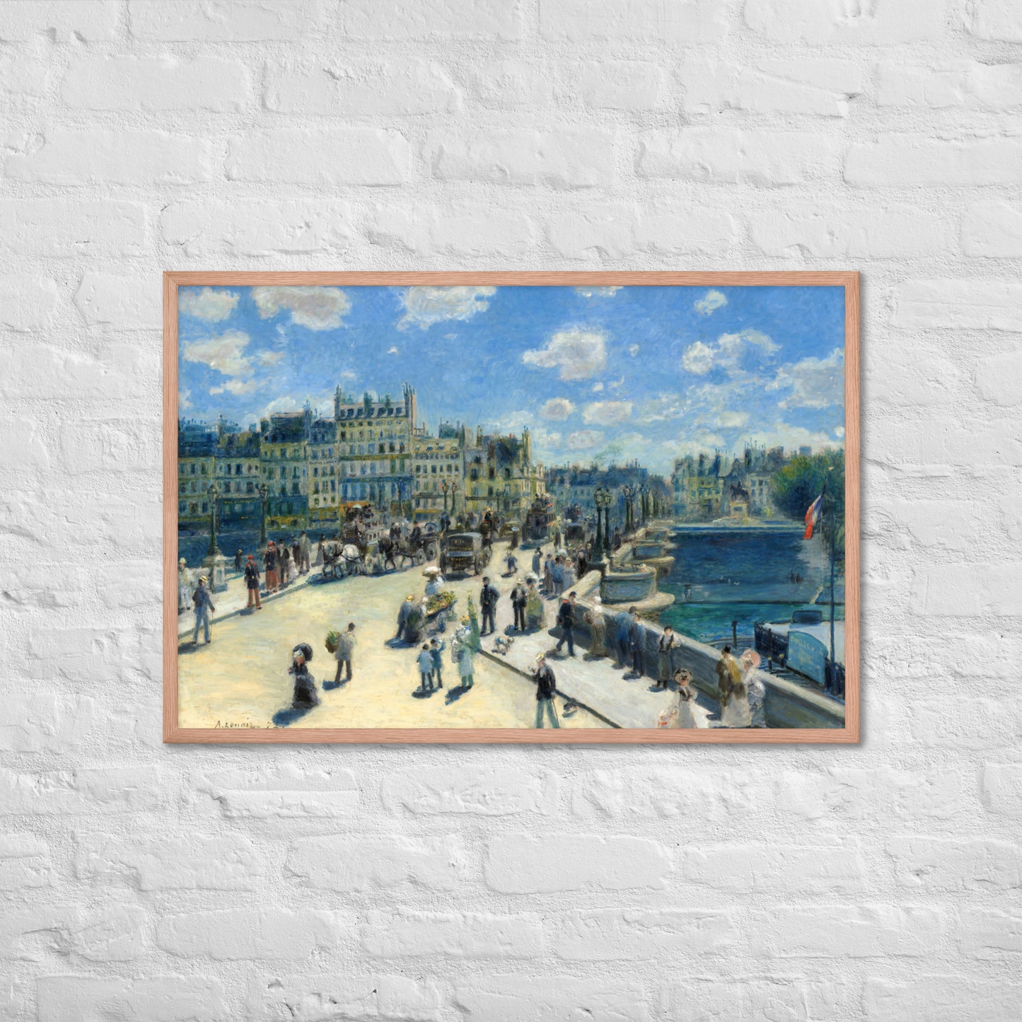 Pont Neuf by Pierre-Auguste Renoir