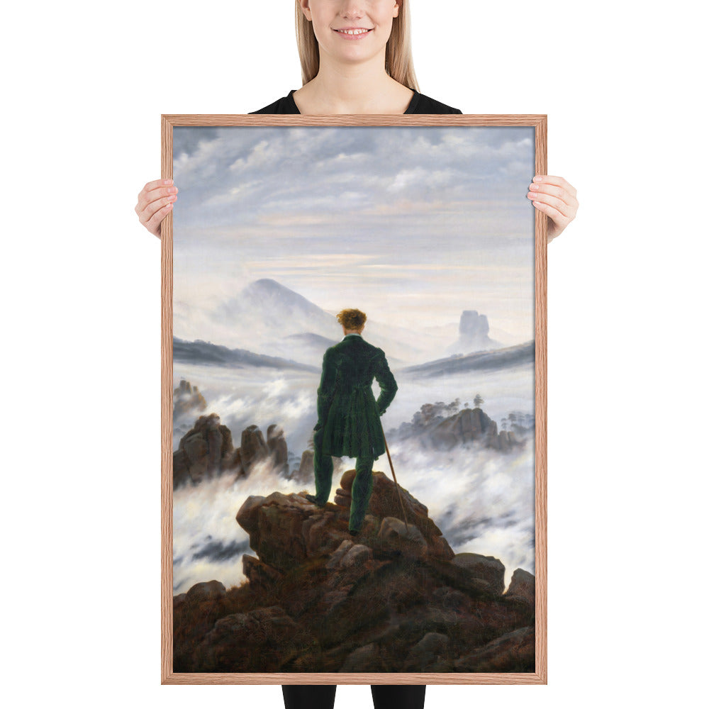 The Wanderer Above The Sea of Fog by Caspar David Friedrich