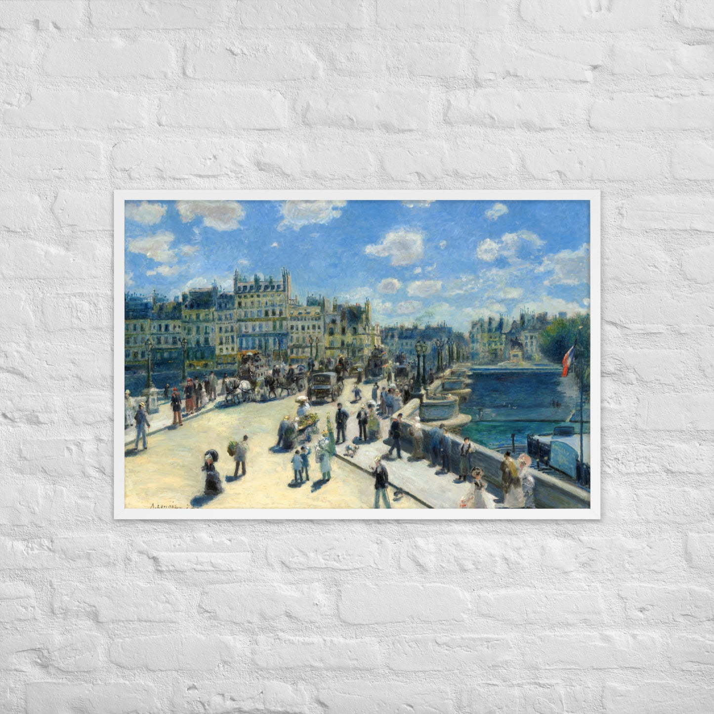 Pont Neuf by Pierre-Auguste Renoir