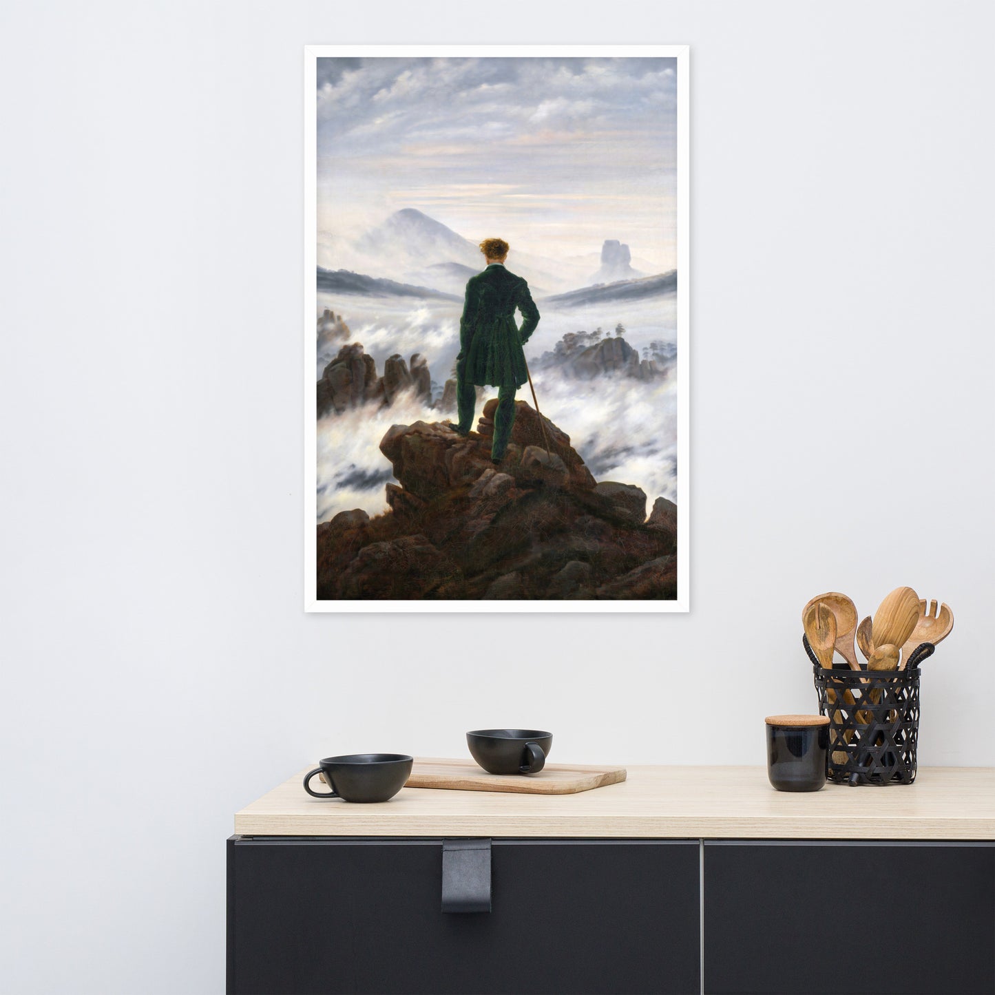 The Wanderer Above The Sea of Fog by Caspar David Friedrich