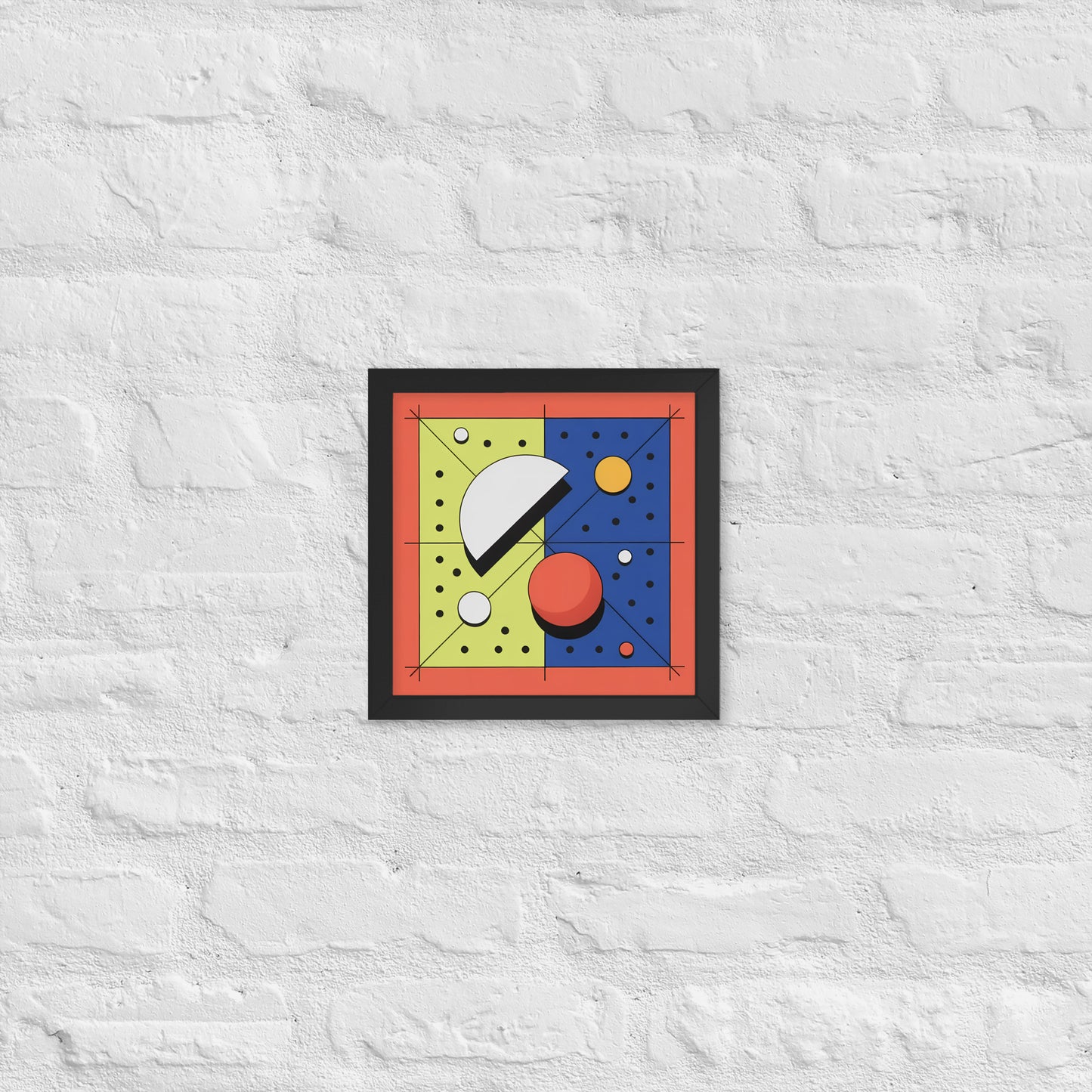 Quadrant Echo - Geometric Art