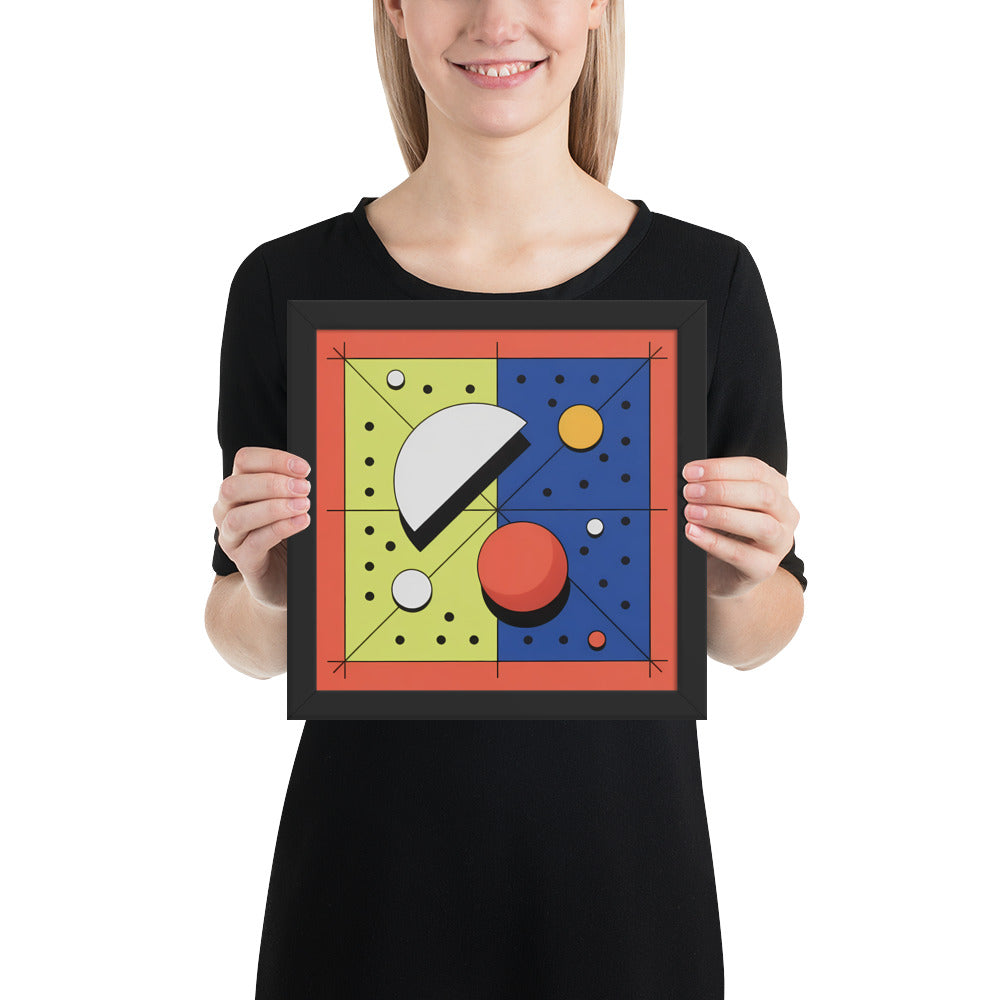 Quadrant Echo - Geometric Art