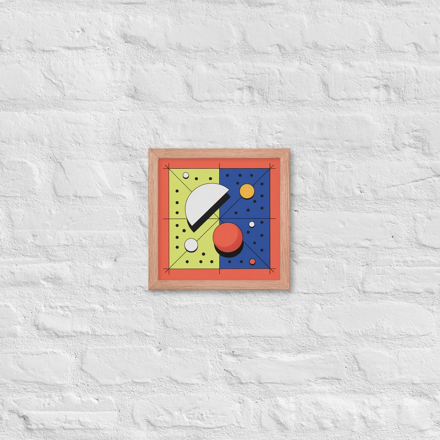 Quadrant Echo - Geometric Art