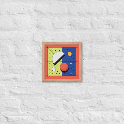 Quadrant Echo - Geometric Art