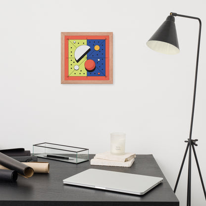 Quadrant Echo - Geometric Art